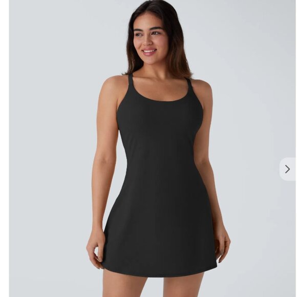 HALARA ACTIVEWEAR DRESS - BLACK - XL - Picture 1 of 8